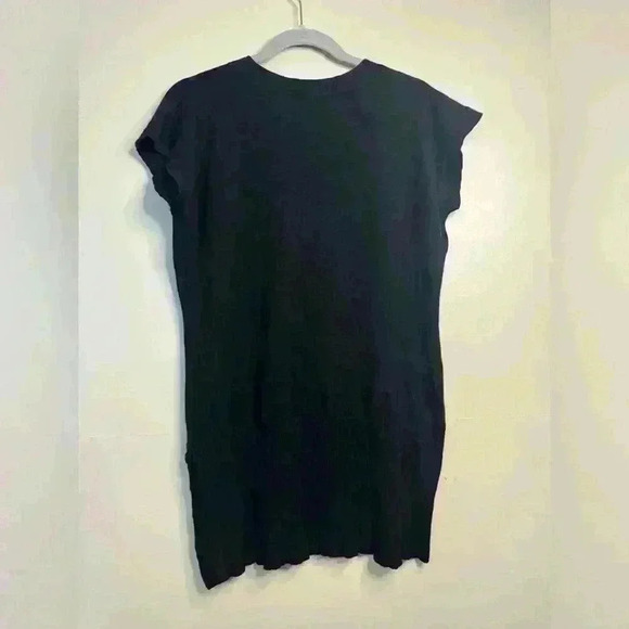 Dillard’s Say What sweater vest black size XL ribbed hem buttons casual office - Picture 3 of 7